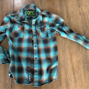 Youth Dixxon switch suspension flannel size M